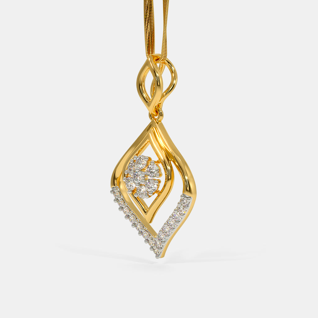 Dancing Diamond Necklace