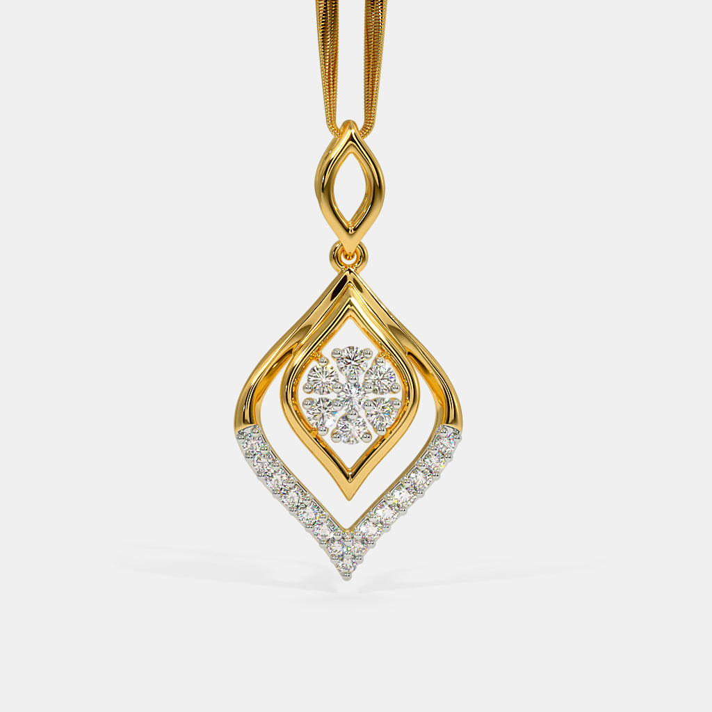 Dancing Diamond Necklace