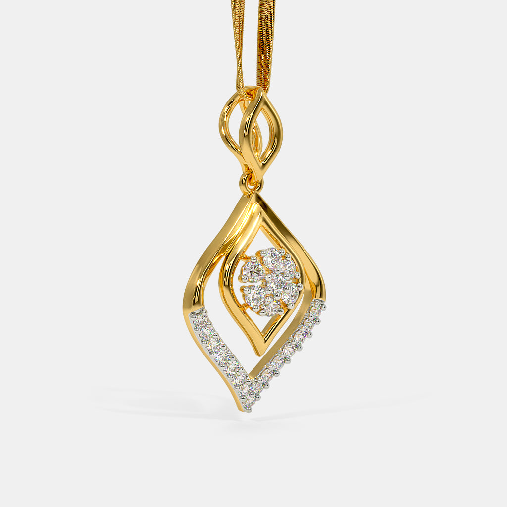 Dancing Diamond Necklace