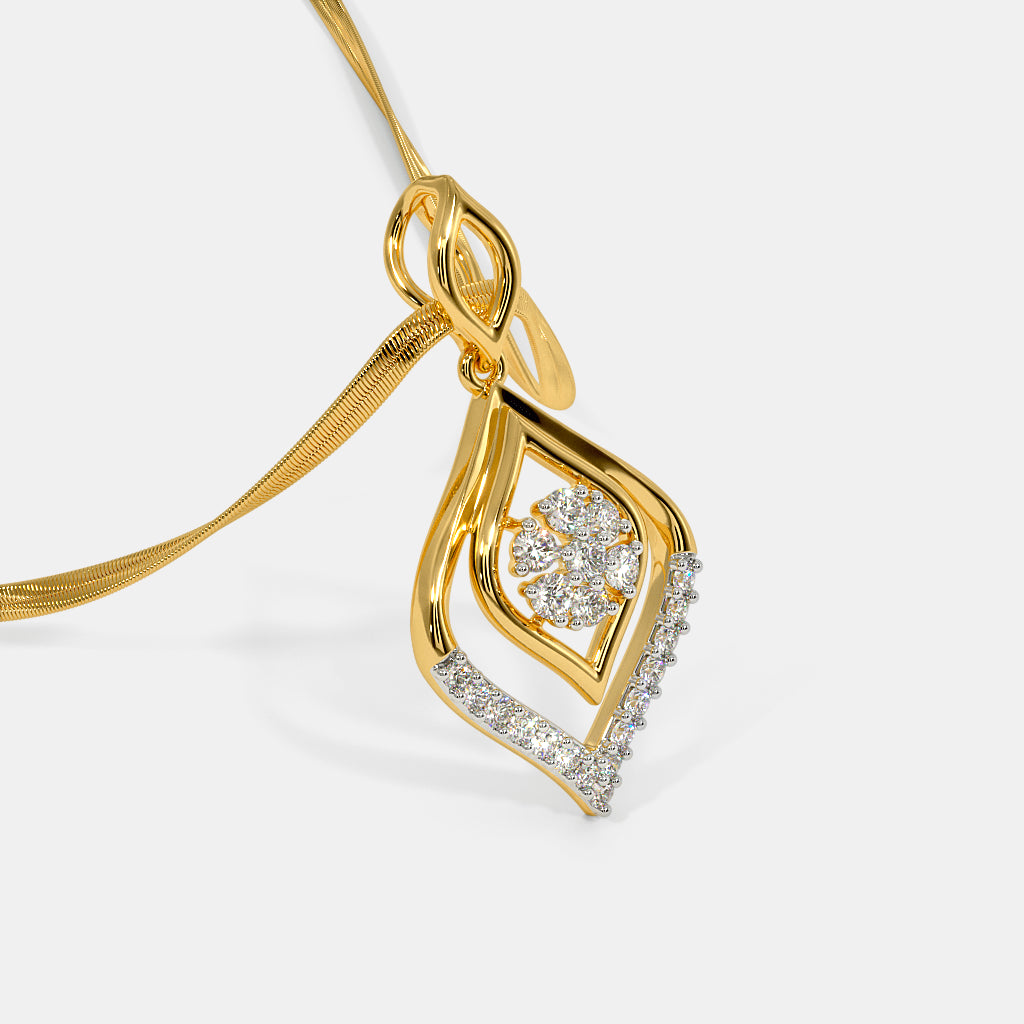 Dancing Diamond Necklace