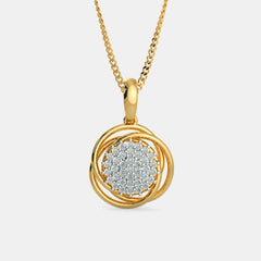 Halo Diamond Pendant